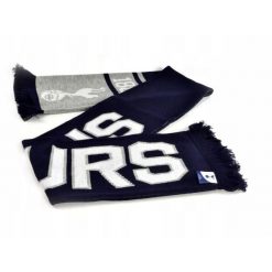 Szalik Tottenham Hotspur SPURS. Niebieskie szaliki i kominy TOTTENHAM HOTSPUR, bez wzorów, sportowe. Za 114.90 zł.