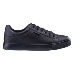 Buty Martes Isida 92800602659 czarne. Czarne buty treningowe bez wzorów, z gumy, bez zapięcia. Za 156.02 zł.