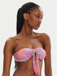 Guess Góra od bikini E5GJ16 KCR52 Kolorowy Regular Fit. Bikini Guess, z aplikacjami, z syntetyku. Za 279.99 zł.