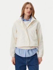 Tommy Jeans Kurtka przejściowa Essential DW0DW20439 Écru Regular Fit. Kurtki Tommy Jeans, xl, bez wzorów, z jeansu, bez kaptura. Za 349.99 zł.
