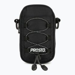 Saszetka PROSTO Zeta. Czarne nerki i saszetki Prosto., bez wzorów, z materiału, eleganckie, bez dodatków. Za 94.99 zł.