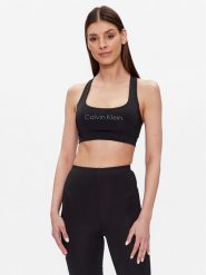 Calvin Klein Performance Biustonosz top 00GWS3K119 Czarny. Czarne biustonosze Calvin Klein Performance, bez wzorów, z syntetyku. Za 139.99 zł.