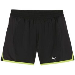 Spodenki do biegania damskie PUMA Run Favorite Velocity 5". Czarne szorty Puma, bez wzorów, sportowe. Za 129.99 zł.