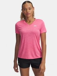 Under Armour Koszulka funkcyjna w kolorze różowym rozmiar: S. Różowe t-shirty sportowe Under Armour, s, bez wzorów, z materiału, bez ramiączek, outdoorowe. Za 86.99 zł.