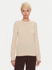 Boss Sweter Feganasi 50492551 Żółty Regular Fit. Żółte swetry Boss, m, bez wzorów, z wełny, bez ramiączek. Za 479.99 zł.