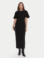 Lola Casademunt by Maite Sukienka koktajlowa MF2516012 Czarny Regular Fit. Czarne sukienki Lola Casademunt by Maite, xs, bez wzorów, z syntetyku, wizytowe, bez kołnierzyka, bez ramiączek. Za 969.99 zł.