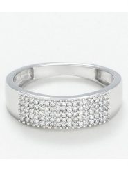 DIAMANTA Złoty pierścionek "Diamantine" z diamentami rozmiar: 56. Szare pierścionki DIAMANTA, z diamentem, złote. Za 1,607.12 zł.