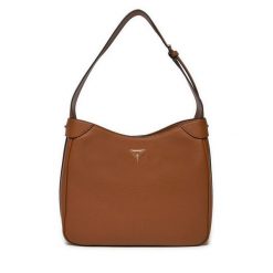 Torebka Guess. Brązowe torebki klasyczne Guess, z aplikacjami, klasyczne, bez dodatków. Za 349.99 zł.