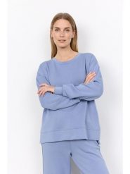 Soyaconcept Bluza "Banu" w kolorze błękitnym rozmiar: XXL. Niebieskie bluzy Soyaconcept, xxl, bez wzorów, bez ramiączek, bez kaptura. Za 184.95 zł.