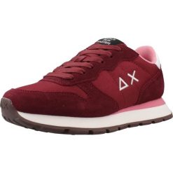 Buty SUN68 ALLY SOLID Bordeaux. Czerwone buty trekkingowe SUN68, z materiału, bez zapięcia. Za 272.99 zł.