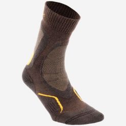 Skarpetki Stat 500 Warm. Skarpetki SOLOGNAC, bez wzorów, z wełny. Za 44.99 zł.