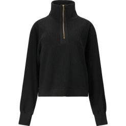 Bluza damska Athlecia Hecey. Czarne bluzy Athlecia, bez wzorów, z materiału, eleganckie, bez ramiączek, bez kaptura. Za 252.00 zł.