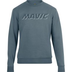 Bluza z logo Mavic Corporate. Niebieskie bluzy bez kaptura MAVIC, na lato, m, bez wzorów, z bawełny, bez kaptura, rowerowe. Za 292.00 zł.
