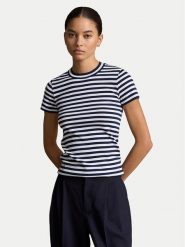 Polo Ralph Lauren T-Shirt 211891520001 Kolorowy Regular Fit. T-shirty Polo Ralph Lauren, s, bez wzorów, z bawełny, bez kołnierzyka, bez ramiączek. Za 339.99 zł.