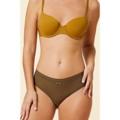 Etam figi POWER - SHORTY - KAKI kolor brązowy. Brązowe figi Etam, bez wzorów. Za 49.99 zł.