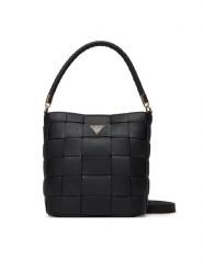 Guess Torebka Maylee HWWG96 61030 Czarny. Czarne torebki klasyczne Guess, z aplikacjami, ze skóry, bez dodatków. Za 469.99 zł.
