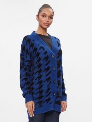 Vero Moda Kardigan 10296785 Niebieski Regular Fit. Niebieskie swetry Vero Moda, xs, bez wzorów, z syntetyku, bez ramiączek. Za 159.99 zł.