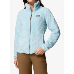 Polar damski Columbia Fire Side II Sherpa. Niebieskie bluzy z polaru Columbia, bez wzorów, z polaru, trekkingowe. Za 307.99 zł.