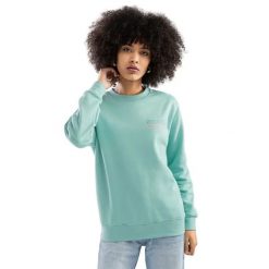 Damska bluza dresowa Lifestyle Siroko Believe-W. Zielone bluzy bez kaptura SIROKO, l, bez wzorów, z bawełny, bez kaptura. Za 65.00 zł.