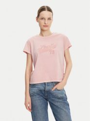 Levi's® T-Shirt Graphic A8804-0039 Różowy Boxy Fit. Czerwone t-shirty s, bez wzorów, z bawełny, bez kołnierzyka, bez ramiączek. Za 119.99 zł.