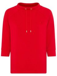 Olsen Bluza w kolorze czerwonym rozmiar: 44. Czerwone bluzy Olsen, bez wzorów, bez kaptura. Za 139.95 zł.