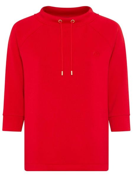 Olsen Bluza w kolorze czerwonym rozmiar: 44. Czerwone bluzy Olsen, bez wzorów, bez kaptura. Za 119.95 zł.