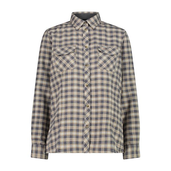 Koszula damska turystyczne CMP 32T1486. Brązowe koszule CMP, l, bez wzorów, z materiału, sportowe, bez kołnierzyka, bez ramiączek. Za 249.00 zł.