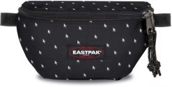 Czarna saszetka biodrowa Eastpak z regulowanym paskiem. Czarne nerki i saszetki Eastpak, bez wzorów, eleganckie, duże, bez dodatków. Za 164.99 zł.