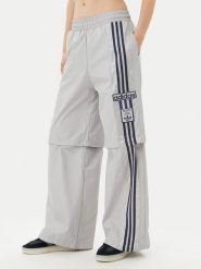 Adidas Spodnie dresowe Adibreak JJ3122 Szary Regular Fit. Szare spodnie dresowe adidas, bez wzorów, z dresówki. Za 299.99 zł.