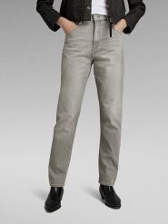 G-Star Dżinsy "Virjinya " - Slim fit - w kolorze szarym rozmiar: W26/L30. Szare jeansy G-Star, l, z aplikacjami, retro. Za 211.31 zł.