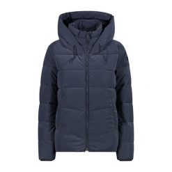 Kurtka damska turystyczna CMP 32K3096. Niebieskie kurtki przeciwdeszczowe CMP, xl, bez wzorów, z jedwabiu, bez kaptura, trekkingowe. Za 399.99 zł.