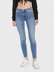 Calvin Klein Jeans Jeansy J20J220617 Niebieski Skinny Fit. Niebieskie jeansy Calvin Klein Jeans, bez wzorów, z bawełny. Za 449.99 zł.