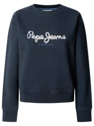 Pepe Jeans Bluza "Maddy" w kolorze granatowym rozmiar: M. Niebieskie bluzy Pepe Jeans, m, bez wzorów, z bawełny, bez kaptura. Za 176.50 zł.