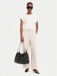 Tory Burch Torebka Large Tote 182890 Czarny. Czarne torebki klasyczne Tory Burch, bez wzorów, ze skóry, bez dodatków. Za 4,339.00 zł.