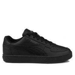 Buty damskie sportowe do chodzenia Puma CAVEN 2.0 Jr. Czarne buty treningowe Puma, bez wzorów, z materiału, bez zapięcia, trekkingowe. Za 159.00 zł.