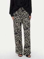 Vero Moda Spodnie materiałowe Friga 10339389 Beżowy Wide Leg. Brązowe spodnie materiałowe Vero Moda, bez wzorów, z materiału. Za 139.99 zł.