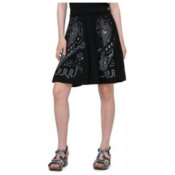 Desigual Spódnica Damska Lola Xs Czarny. Spódnice marki Desigual. W wyprzedaży za 157.00 zł.