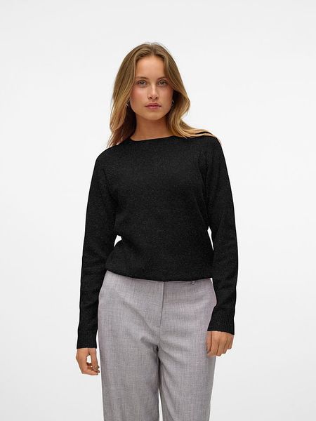 Vero Moda Sweter w kolorze czarnym rozmiar: XXL. Czarne swetry Vero Moda, xxl, bez wzorów, ze splotem, bez ramiączek. Za 70.24 zł.