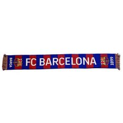Szalik FC Barcelona - oficjalny licencjonowany. Czerwone szaliki i kominy FC Barcelona, bez wzorów, sportowe. Za 99.00 zł.