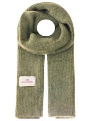 Zwillingsherz Szal w kolorze zielonym z dodatkiem wełny - 200 x 30 cm rozmiar: onesize. Zielone szaliki i kominy Zwillingsherz, bez wzorów, z materiału. Za 131.74 zł.