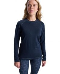 Bluza termoaktywna damska ROXY Climate Control Base Layer. Czarne bluzy Roxy, l, bez wzorów, z elastanu, bez ramiączek, bez kaptura. Za 139.99 zł.
