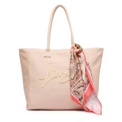 Torebka Liu Jo. Czerwone shopper bag Liu Jo, bez wzorów, bez dodatków. Za 469.99 zł.