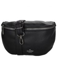 Charm Saszetka w kolorze czarnym - 22 x 14 x 6 cm rozmiar: onesize. Czarne nerki i saszetki Charm, bez wzorów, z materiału, sportowe, bez dodatków. Za 56.99 zł.