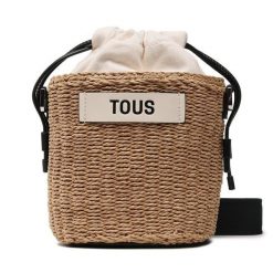 Torebka TOUS. Brązowe listonoszki tous, bez wzorów, bez dodatków. Za 799.99 zł.