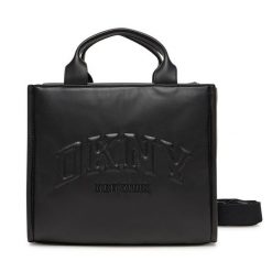 Torebka DKNY. Czarne torebki klasyczne DKNY, bez wzorów, klasyczne, bez dodatków. Za 389.99 zł.