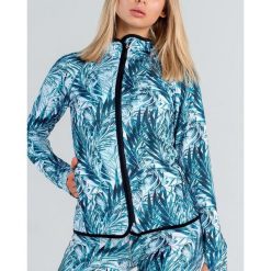Bluza na zamek z kapturem Las Palmas. Białe bluzy z kapturem SLAVIWEAR, l, bez wzorów, z kapturem, na fitness i siłownię. Za 159.00 zł.