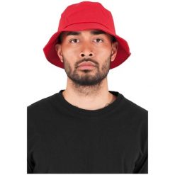 Kapelusz Flexfit cotton twill. Czerwone kapelusze FLEXFIT, bez wzorów. Za 140.00 zł.