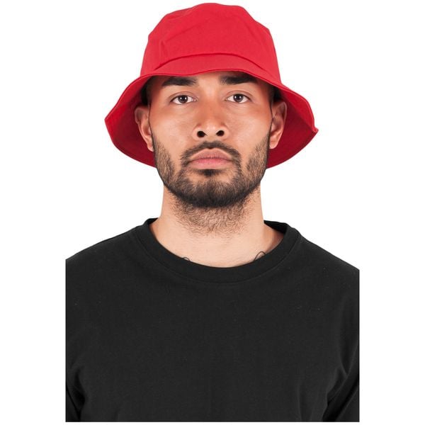 Kapelusz Flexfit cotton twill. Czerwone kapelusze FLEXFIT, bez wzorów. Za 140.00 zł.