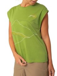 LaMunt Top funkcyjny "Erika" w kolorze zielonym rozmiar: 36. Zielone topy LaMunt, bez wzorów, z materiału, bez kołnierzyka, bez ramiączek. Za 130.99 zł.