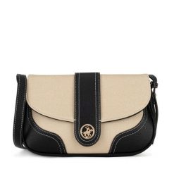 Torebka Beverly Hills Polo Club. Czarne listonoszki Beverly Hills Polo Club, bez wzorów, bez dodatków. Za 179.99 zł.